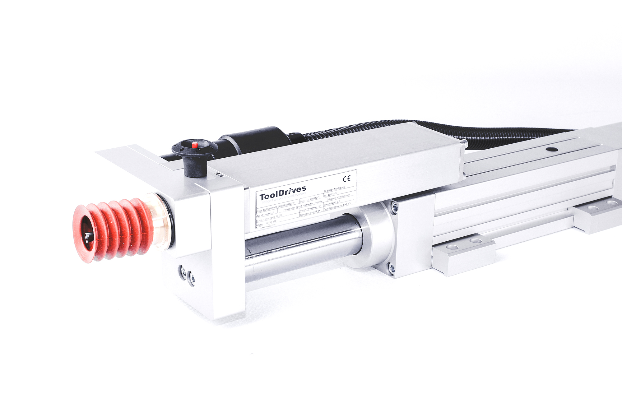 ToolDrives - Bearbeitungsaggregat mit Absaugungseinheit