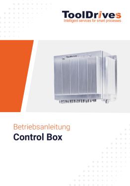 Betriebsanleitung Control Box Cover