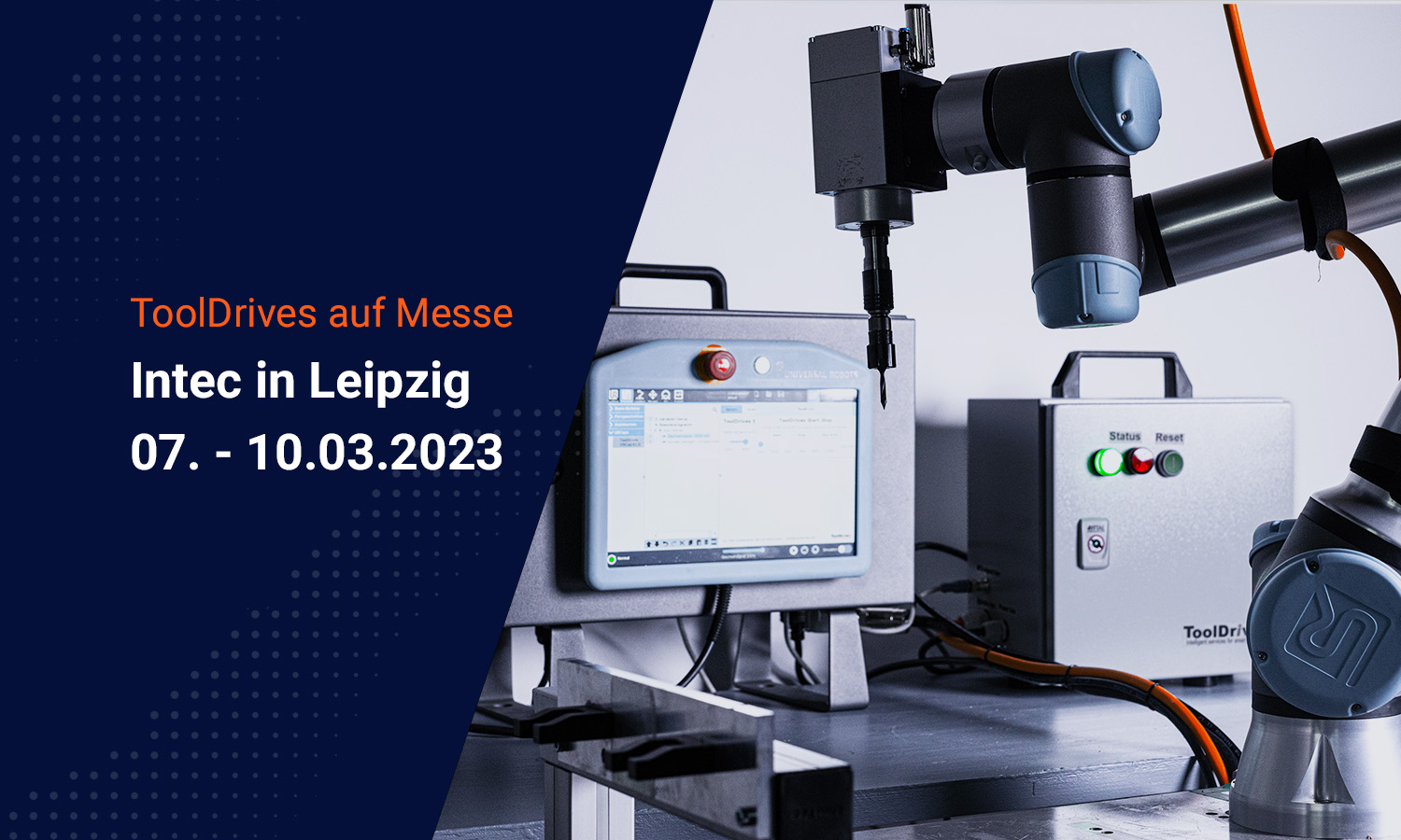 ToolDrives ist auf der Intec in Leipzig