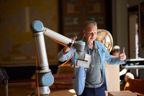 Tom Dixon Kunstausstellung in Dänemark