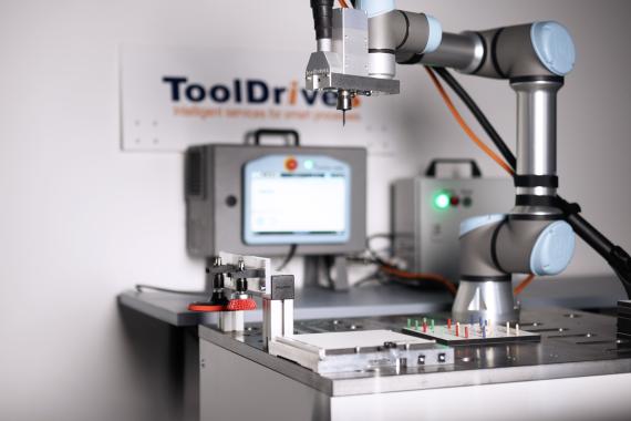Setup von UR-Cobot inkl. Bohrmodul