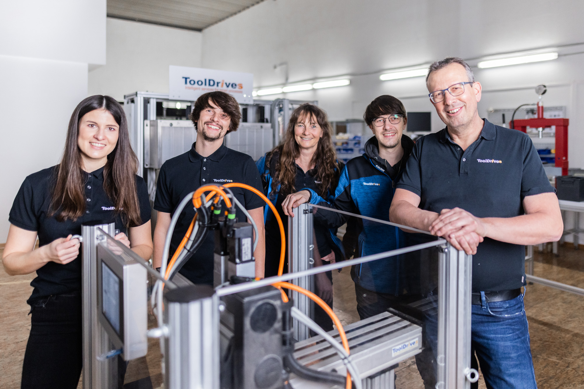Teamfoto von ToolDrives